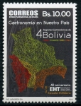 Stamps Bolivia -  Plato gastr.