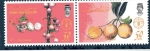 Stamps : Asia : Brunei :  Frutas
