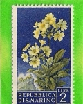 Stamps San Marino -  Plantas