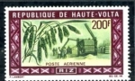 Stamps : Africa : Burkina_Faso :  Produc. Vegetal.