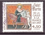 Sellos de Europa - Francia -  1600 aniv. muerte de San Martín