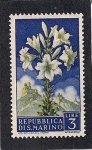 Stamps San Marino -  Plantas