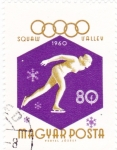 Stamps Hungary -  Juegos Olímpicos de Squaw Valley 1960