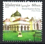 Stamps : Asia : Malaysia :  MEZQUITA  DEL  CAPITÁN  KELING  EN  LA  ISLA  DE  PANANG