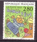 Stamps France -  Felices Fiestas