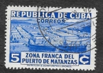 Sellos de America - Cuba -  327 - Zona Franca del Puerto de Matanzas