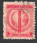 Stamps Cuba -  357 - Tabaco-Habano