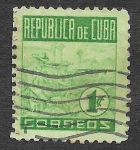 Sellos de America - Cuba -  420 - Recolección de Tabáco