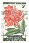 Stamps Ivory Coast -  flor