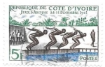 Stamps Ivory Coast -  juegos de Adbijan