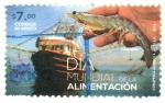Stamps Mexico -  DÍA  MUNDIAL  DE  LA  ALIMENTACIÓN.  CAMARÓN.
