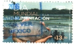 Stamps Mexico -  DÍA  MUNDIAL  DE  LA  ALIMENTACIÓN.  TILAPIA.