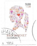 Stamps Denmark -  red barnet