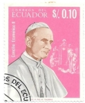 Sellos de America - Ecuador -  concilio ecuménico
