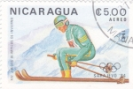 Stamps Nicaragua -  OLIMPIADA SARAJEVO´84