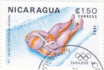 Stamps Nicaragua -  OLIMPIADA SARAJEVO´84