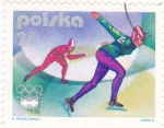Stamps Poland -  OLIMPIADA INNSBRUCK'76
