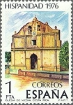 Sellos del Mundo : Europa : Espa�a : 2371 - Hispanidad. Costa Rica - Iglesia de Nicoya
