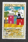 Stamps Cuba -  1639 - Dibujos Infantiles