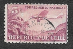 Stamps : America : Cuba :  C12 - Avión