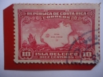 Stamps Costa Rica -  Isla del Coco - Naves de Colón - Tesoros de Piratas en la Isla de Cocos.