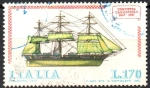 Stamps Italy -  BARCOS.  CORBETA  CARACCIOLO.