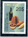 Sellos de Africa - Cabo Verde -  Plato gastr.