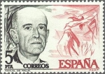 Stamps Spain -  2380 - Centenario del nacimiento - Manuel de Falla (1876-1946)