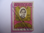 Stamps : America : Honduras :  Excelentísimo y Reverendísimo Monseñor Juan de Jesus Zepeda - 1er centenario de su muerte, 1864-1964