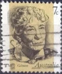 Stamps Australia -  Scott#546 , cr1f intercambio 0,20 usd, 7 cents. , 1973