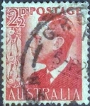 Stamps Australia -  Scott#234 , intercambio 0,20 usd, 2,5 cents. , 1950