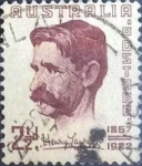 Stamps Australia -  Scott#222 , intercambio 0,20 usd, 2,5 cents. , 1949