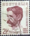 Sellos de Oceania - Australia -  Scott#222 , intercambio 0,20 usd, 2,5 cents. , 1949