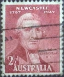 Sellos de Oceania - Australia -  Scott#207 , intercambio 0,20 usd, 2,5 cents. , 1947