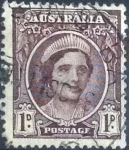 Sellos de Oceania - Australia -  Scott#191 , intercambio 0,20 usd, 1 cents. , 1943
