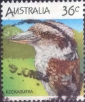 Sellos de Oceania - Australia -  Scott#992d , intercambio 0,55 usd, 36 cents. , 1986