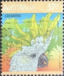 Stamps Australia -  Scott#1035b , nf4b intercambio 0,40 usd, 37 cents. , 1987