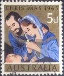 Stamps Australia -  Scott#393 , intercambio 0,20 usd, 5 cents. , 1965