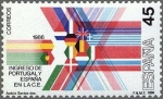 Stamps : Europe : Spain :  2828 - Ingreso de Portugal y España en la Comunidad Europea - Alegorías
