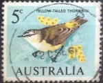 Stamps Australia -  Scott#400 , intercambio 0,20 usd, 5 cents. , 1966