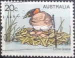 Stamps Australia -  Scott#683 , intercambio 0,20 usd, 20 cents. , 1978