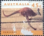 Stamps Australia -  Scott#1274 , intercambio 0,70 usd , 45 cents. , 1992