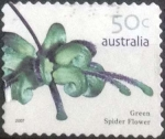 Stamps Australia -  Scott#2623 , m4b intercambio 0,25 usd , 50 cents. , 2007
