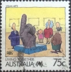 Sellos de Oceania - Australia -  Scott#1074 , cr1f intercambio 0,85 usd. , 75 cents. , 1988