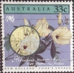 Stamps Australia -  Scott#976 , intercambio 0,30 usd. , 33 cents. , 1986