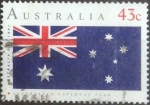 Stamps Australia -  Scott#1199 , intercambio 0,40 usd. , 43 cents. , 1991