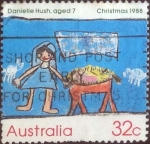 Sellos de Oceania - Australia -  Scott#1102 , intercambio 0,25 usd. , 32 cents. , 1988