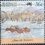 Sellos de Oceania - Australia -  Scott#1025 , cr1f intercambio 0,35 usd. , 36 cents. , 1987