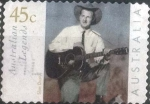 Stamps Australia -  Scott#1935 , intercambio 0,65 usd. , 45 cents. , 2001