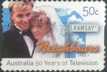 Stamps Australia -  Scott#2580 , intercambio 0,25 usd. , 50 cents. , 2006